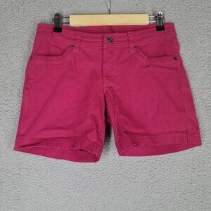 Kuhl Shorts Womens Size 6 Pink Hiking Outdoor Casual Lightweight Stretchy Summer